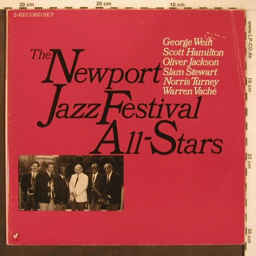 Newport Jazz Festival All Stars: Georg Wein, Scot Hamilton, Foc, Concorde(CJ-260), D, m / VG+, 1985 - 2LP - X8137 - 7,50 Euro