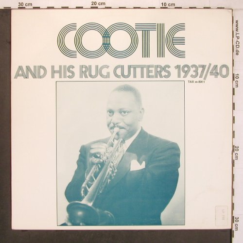 Cootie and his Rug Cutters: 1937/40, stol, stoc, Tax (m-8011), S Typ: LP Best.-Nr.: X8139 Preis: 7,50 Euro