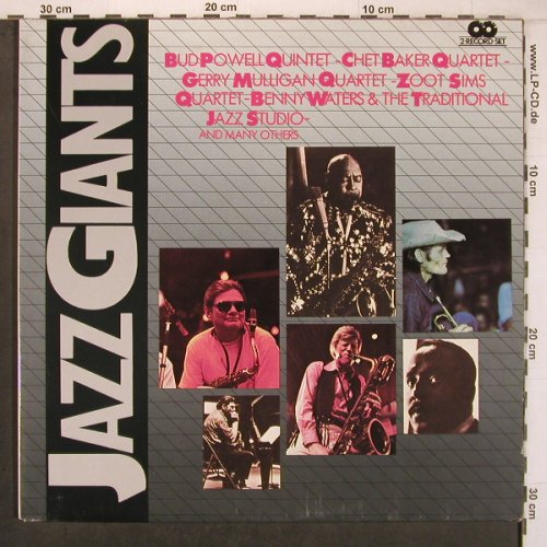 V.A.Jazz Giants: Bud Powell Q...Benny Waters, Foc, I Grandi del Jazz(HJ 8(8+9)), I,  - 2LP - X8162 - 9,00 Euro