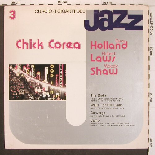 Corea,Chick: Dave Holland,H.Laws, Woody Shaw, I Grandi del Jazz (GJ-3), I Typ: LP Best.-Nr.: X8166 Preis: 7,50 Euro