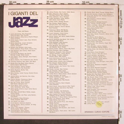 Armstrong,Louis: Fitzgerald, Ellington, Ray Charles, I Grandi del Jazz (GJ-1), I, Foc Typ: LP Best.-Nr.: X8167 Preis: 7,50 Euro