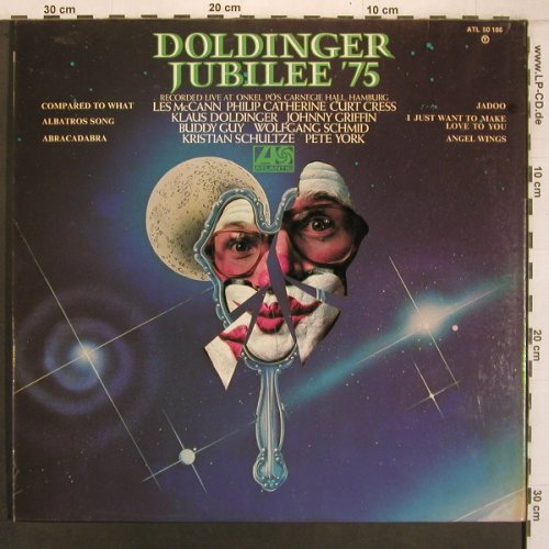 Doldinger: Jubilee 75, Live Hamburg Onkel Pö, Atlantic, m-/vg+ (ATL 50 186), D, Foc, 1975 Typ: LP Best.-Nr.: X8198 Preis: 9,00 Euro