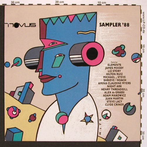 V.A.Novus Sampler'88: Elements...A,Markowicz, 13 Tr., Novus/RCA(), US, Co,woc, 1988 - LP - X8266 - 6,00 Euro