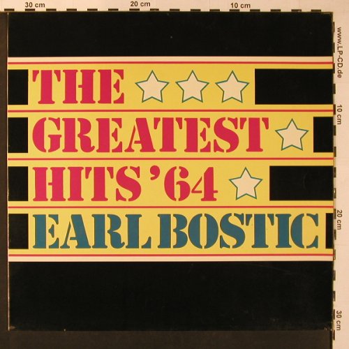 Bostic,Earl: The Greatest Hits of 1964, Bellaphon (BI 15160), D Typ: LP Best.-Nr.: X8928 Preis: 6,00 Euro