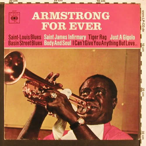 Armstrong,Louis: For Ever, CBS(52 027), D,  - LP - X9371 - 5,00 Euro