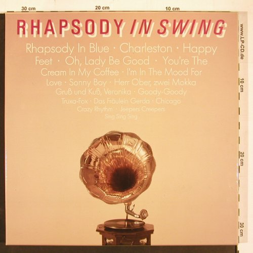V.A.Rhapsody in Swing: Paul Whiteman.. B.Goodman, Booklet, CBS(LSP 14520), NL, m-/vg+, 1985 - 5LP - X9527 - 12,50 Euro