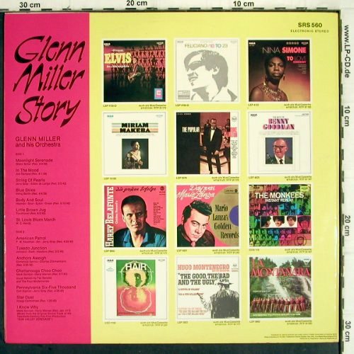 Miller,Glenn: G.M.Story, Foc, RCA(SRS 560), D,  - LP - X962 - 5,00 Euro