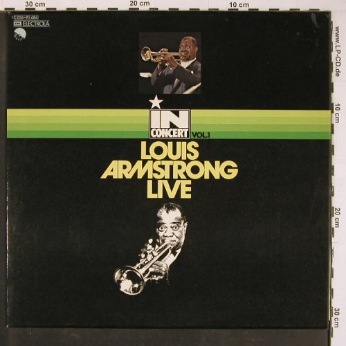 Armstrong,Louis: In Concert Vol.1 - Live, EMI(C 056-95 684), D, 1970 - LP - Y1071 - 6,00 Euro