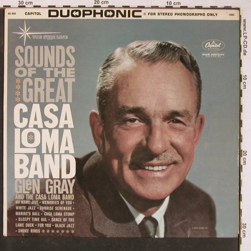 Gray,Glen & Casa Loma Band: Sounds Of The Great, m/vg+, Capitol, wh Muster (STK 83662), D, 1964 Typ: LP Best.-Nr.: Y1174 Preis: 12,50 Euro
