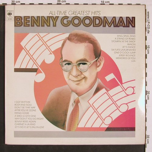 Goodman,Benny: All Time Greatest Hits, Foc, CBS (67268), NL, 1972 Typ: 2LP Best.-Nr.: Y1300 Preis: 7,50 Euro