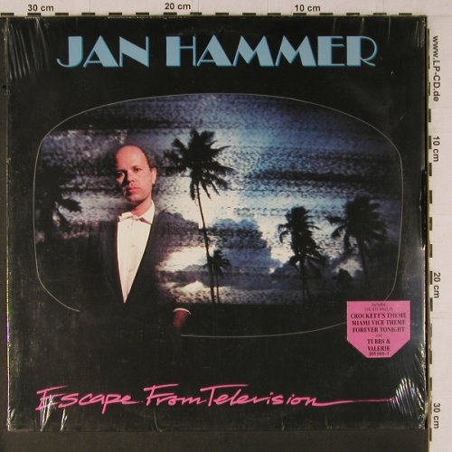 Hammer,Jan: Escape From Television, FS-New, MCA (255 093-1), D, 1987 Typ: LP Best.-Nr.: Y1479 Preis: 9,00 Euro