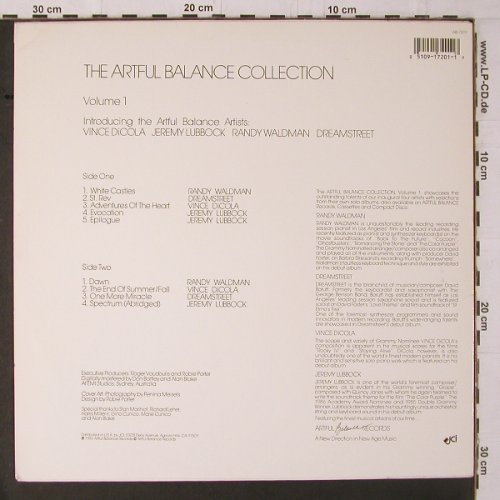 V.A.Artful Balance Collection Vol1: Waldman,Lubbock,Dicola, Dreamstreet, Artful Balance Rec.(ABI-7201), US, 1986 - LP - Y1644 - 5,00 Euro