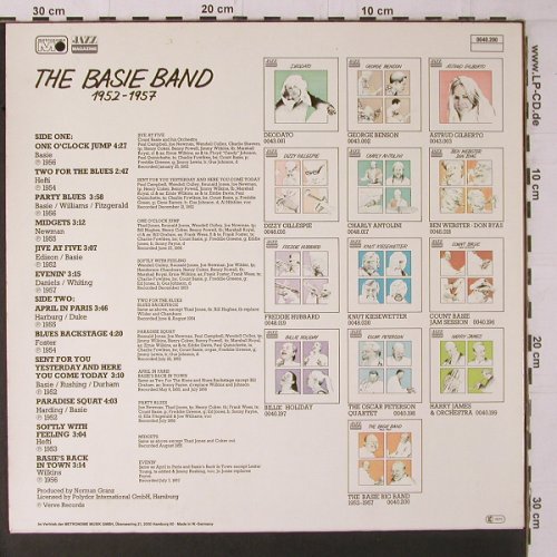 Basie,Count - Band: 1952-1957, Jazz Magazine, Metronome (0040.200), D, Ri Typ: LP Best.-Nr.: Y1681 Preis: 6,00 Euro