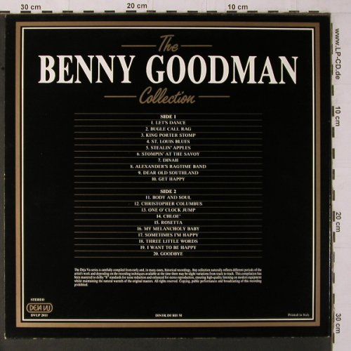 Goodman,Benny: Collection - 20 Golden Greats, Deja Vu (DVLP 2011), I, 1984 Typ: LP Best.-Nr.: Y1683 Preis: 6,00 Euro