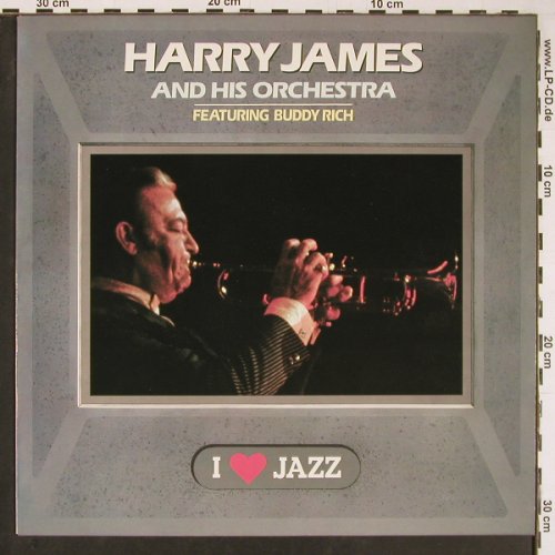 James,Harry & Orch.: I Love Jazz, feat.Buddy Guy (1954), CBS, Muster-Stol (CBS 21105), NL, 1983 Typ: LP Best.-Nr.: Y168 Preis: 6,00 Euro