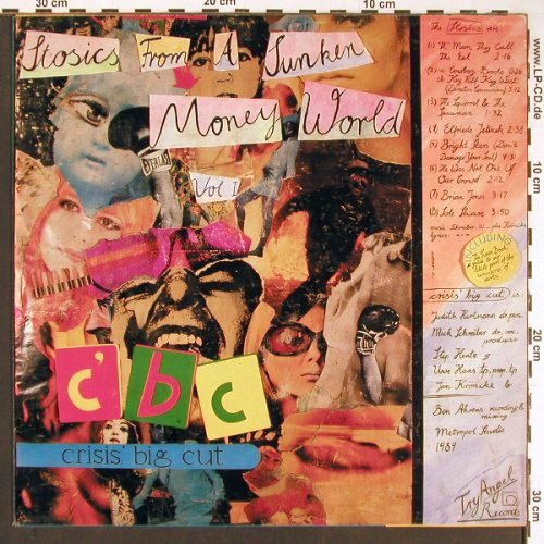 M Tzootz / Crisis Big Cut: The 2nd Burns Brighter, Stosics fr., Try Angel Records(TAR1), D, Booklet, 1989 - LP - Y170 - 20,00 Euro