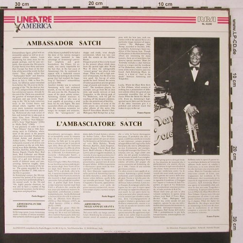 Armstrong,Louis: In The 40's, RCA (NL 42280), I Typ: LP Best.-Nr.: Y1769 Preis: 6,00 Euro