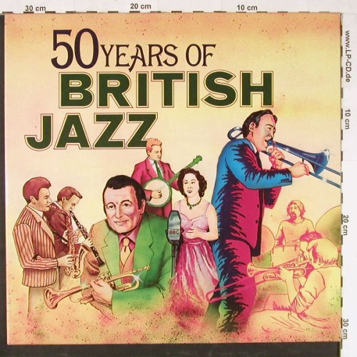 V.A.50 Years Of British Jazz: Savoy Orpheans... Alex Welsh..,Foc, Intercord(INT 158.001), D, 28Tr., 1972 - 2LP - Y1824 - 7,50 Euro