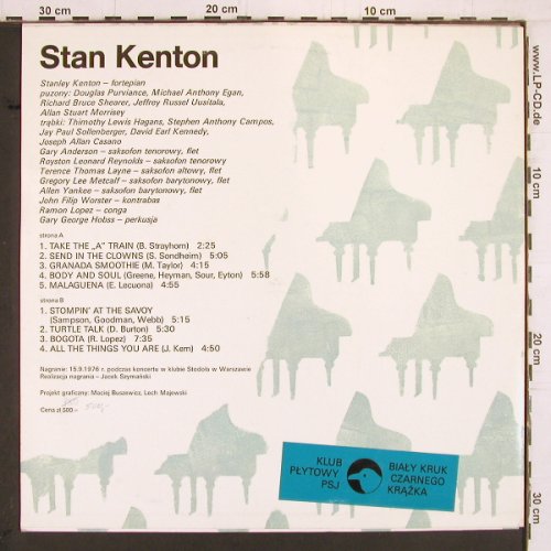 Kenton,Stan: Same (Live), Poljazz(ZSX 631), PL, 1976 - LP - Y1978 - 9,00 Euro