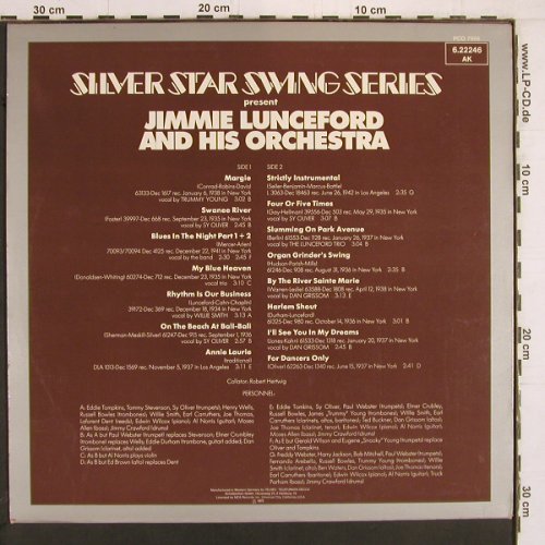 Lunceford,Jimmie & his Orch.: Silver Star Swing Series (1934-42), MCA(6.22246 AK), D, m-/VG+, 1975 - LP - Y2004 - 6,00 Euro