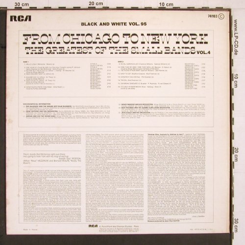 V.A.From Chicago To New York: Small Bands Vol.4, 16 Tr., vg+/m-, RCA(741 103), F,  - LP - Y2031 - 9,00 Euro
