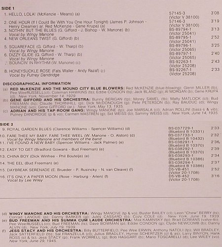 V.A.From Chicago To New York: Small Bands Vol.4, 16 Tr., vg+/m-, RCA(741 103), F,  - LP - Y2031 - 9,00 Euro