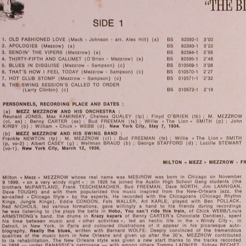 Mezzrow,Milton"Mezz" & Frank.Newton: The Big Apple, RCA Vol.56(741 046), F, 1972 - LP - Y2037 - 7,50 Euro