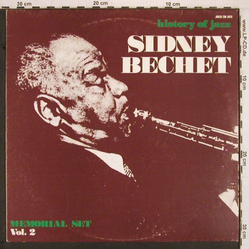Bechet,Sidney: Memorial Set,Vol.2, MezzrowBechetQ., Joker(SM 3079), I, Ri, 1971 - LP - Y2086 - 6,00 Euro