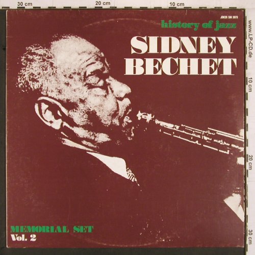 Bechet,Sidney: Memorial Set,Vol.2, MezzrowBechetQ., Joker (SM 3079), I, Ri, 1971 Typ: LP Best.-Nr.: Y2086 Preis: 6,00 Euro