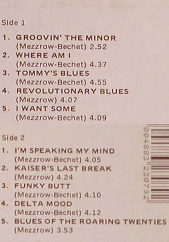 Bechet,Sidney: Memorial Set,Vol.2, MezzrowBechetQ., Joker (SM 3079), I, Ri, 1971 Typ: LP Best.-Nr.: Y2086 Preis: 6,00 Euro
