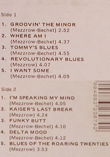 Bechet,Sidney: Memorial Set,Vol.2, MezzrowBechetQ., Joker(SM 3079), I, Ri, 1971 - LP - Y2086 - 6,00 Euro