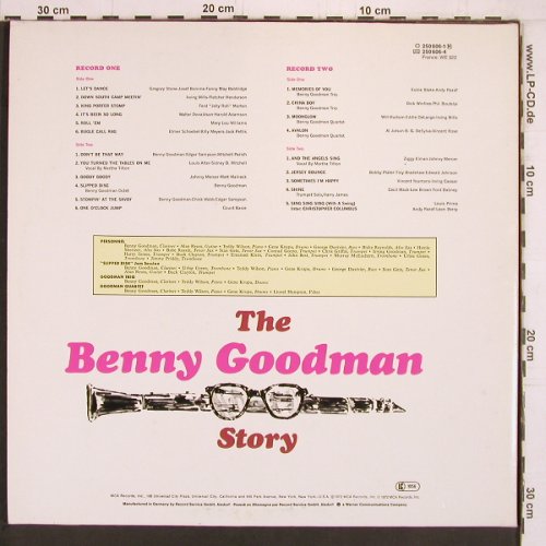 Goodman,Benny: The Benny Goodman Story, Foc, MCA(250 606-1), D, Ri, 1972 - 2LP - Y2125 - 9,00 Euro