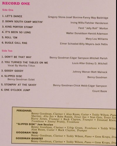 Goodman,Benny: The Benny Goodman Story, Foc, MCA (250 606-1), D, Ri, 1972 Typ: 2LP Best.-Nr.: Y2125 Preis: 9,00 Euro