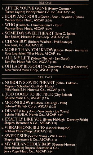 Goodman,Benny: After You've Gone, Vol.1, FS-New, Bluebird (5631-1-RB), US, co, 1987 Typ: LP Best.-Nr.: Y2201 Preis: 12,50 Euro