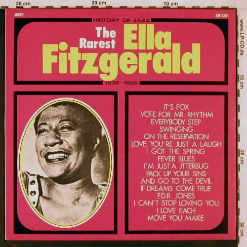 Fitzgerald,Ella: The Rarest 1936-1939, Joker (SM 3281), I Typ: LP Best.-Nr.: Y2293 Preis: 7,50 Euro