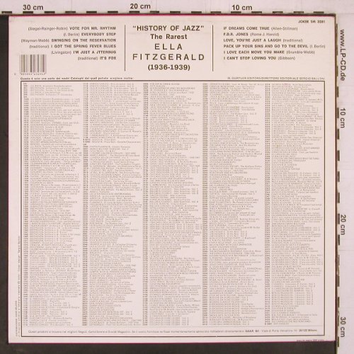 Fitzgerald,Ella: The Rarest 1936-1939, Joker (SM 3281), I Typ: LP Best.-Nr.: Y2293 Preis: 7,50 Euro