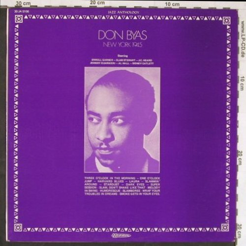 Byas,Don: New York 1945, Musidisc (30 JA 5106), F Typ: LP Best.-Nr.: Y2511 Preis: 7,50 Euro