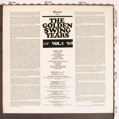 V.A.The Golden Swing Years Vol.1: Delta Four... John Kirby, 15 Tr., Brunswick, Mono(87 525), D, 1964 - LP - Y2672 - 12,50 Euro