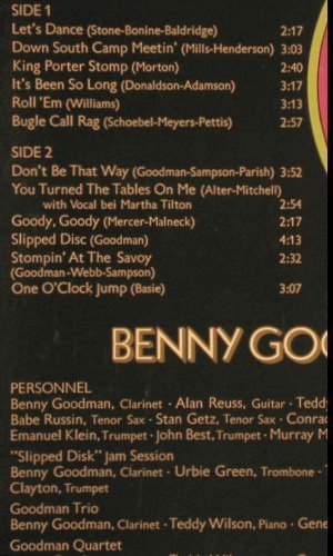 Goodman,Benny: The Benny Goodman Story, Foc, MCA (82.008-2), D, 1972 Typ: 2LP Best.-Nr.: Y2704 Preis: 7,50 Euro