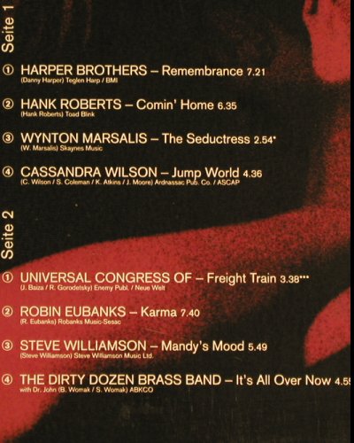 V.A.Tempo Jazz Edition Vol.2: Harper Brothers...Dirty DozenBrassB, Polydor(847 903-1), NL, 1991 - LP - Y2806 - 7,50 Euro