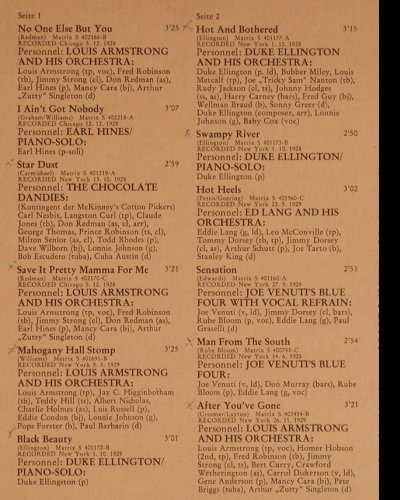 V.A.Odeon Swing Music Vol. 2: Louis Armstrong,Venuti, Ellington.., Emi Odeon(054-06 308), D,  - LP - Y2863 - 7,50 Euro