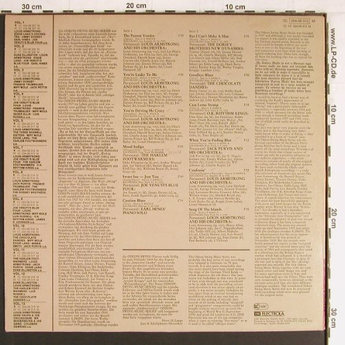 V.A.Odeon Swing Music Vol. 6: Louis Armstrong,Venuti,Jack Purvis, Emi Odeon(054-06 312), D,  - LP - Y2867 - 7,50 Euro