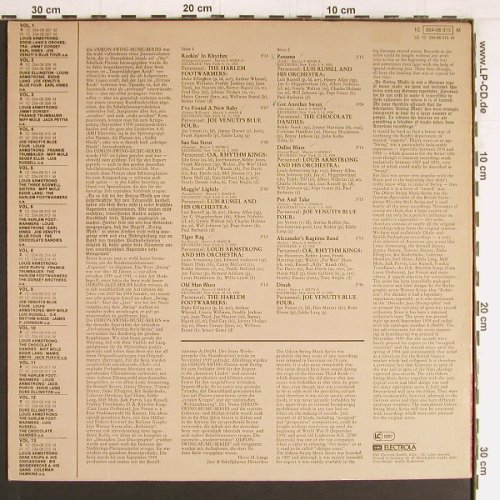 V.A.Odeon Swing Music Vol. 7: Harlem Footwarmers...Joe Venuti B4, Emi Odeon(054-06 313), D,  - LP - Y2868 - 7,50 Euro