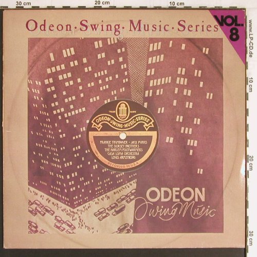 V.A.Odeon Swing Music Vol. 8: Louis Armstrong,Purvis...HarlemFoot, Emi Odeon(054-06 314), D,  - LP - Y2869 - 7,50 Euro