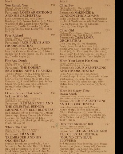 V.A.Odeon Swing Music Vol. 8: Louis Armstrong,Purvis...HarlemFoot, Emi Odeon(054-06 314), D,  - LP - Y2869 - 7,50 Euro