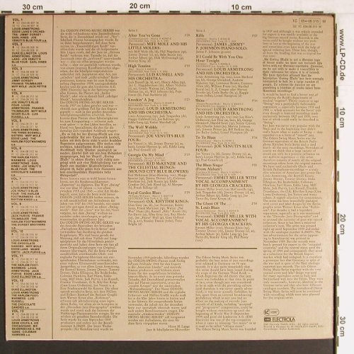 V.A.Odeon Swing Music Vol. 9: Miff Mole...Emmet Miller w.GeorgiaC, Emi Odeon(054-06 315), D,  - LP - Y2870 - 7,50 Euro