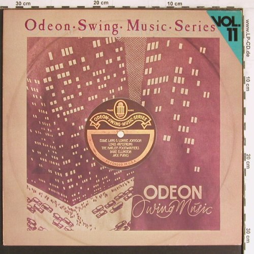 V.A.Odeon Swing Music Vol.11: Louis Armstrong...Ellington&hCotton, Emi Odeon(054-06 317), D,  - LP - Y2872 - 7,50 Euro