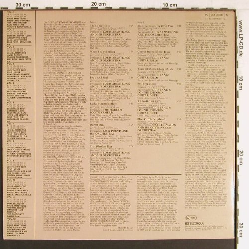 V.A.Odeon Swing Music Vol.11: Louis Armstrong...Ellington&hCotton, Emi Odeon(054-06 317), D,  - LP - Y2872 - 7,50 Euro