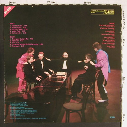 Crash: Something Beautiful but not Expens., Ja&Ro Rec. (08-4115 EFA), D, 1983 Typ: LP Best.-Nr.: Y2930 Preis: 6,00 Euro
