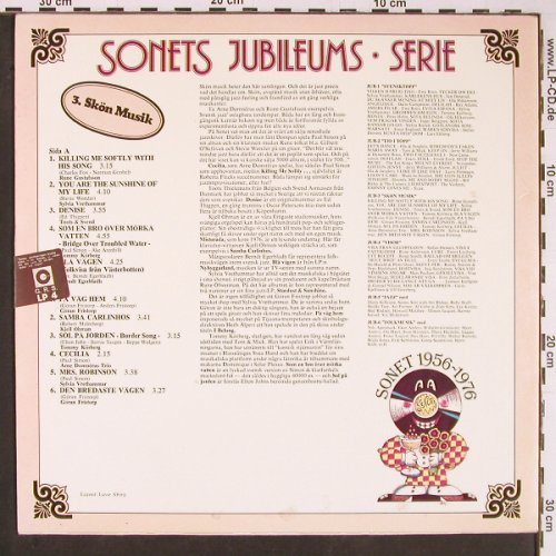 V.A.Sonets Jubileums-Serie 1956-76: Arne Domnerus...Kjell Öhman, Sonet(JUB-3), S, m-/vg+,  - LP - Y304 - 7,50 Euro